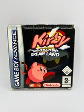 Kirby Nightmare in Dream Land Nintendo Gameboy Game Boy Advance GBA CIB COMPLETE
