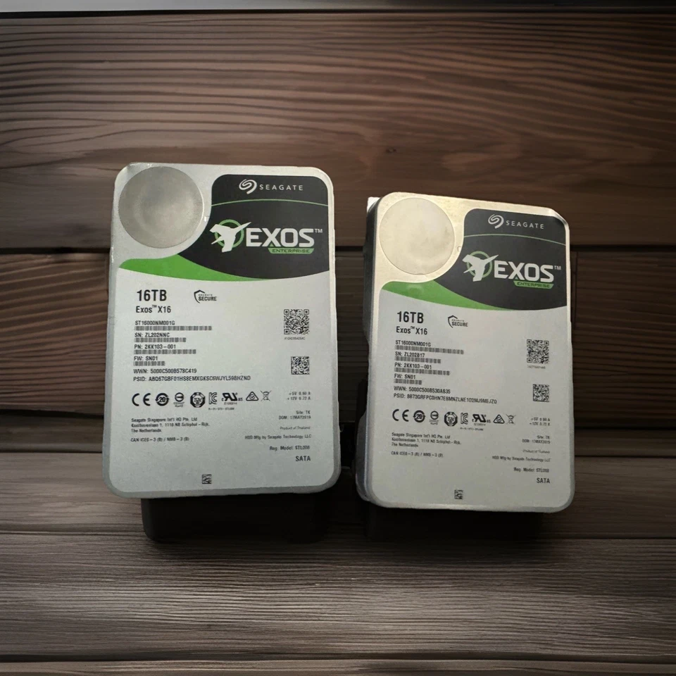 Seagate Exos X16 ST16000NM001G 16TB 512E SATA 6Gb/s 3.5" Enterprise Hard Drive - Image 4 of 4