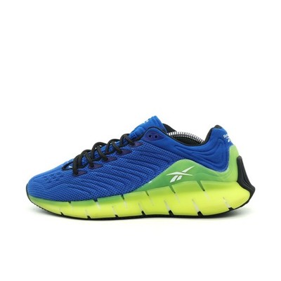 Reebok Damen Zig Kinetica Laufschuh Blau/Grü/Schwarz Mesh ämpfend Sneaker EU 37