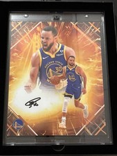 Stephen Curry Autogrammfoto Emanate Limited Edition