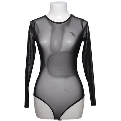 Daisy Street, Body, Größe: 34, Schwarz, Blumen, Damen, Mesh #OTR