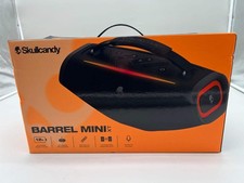 New Skullcandy Barrel Mini XT Wireless Portable Bluetooth Speaker Black