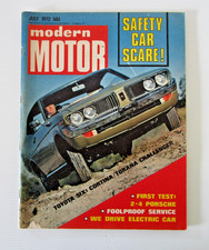 Modern Motor July 1972 -  Toyota Six, Cortina, Torana - Electric car
