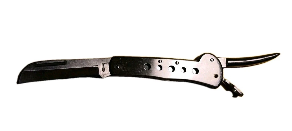 United Cutlery UC446 Surgical Steel Pocket Knife w/ Belt Clip, Screwdriver, Awl