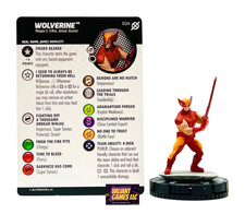 Marvel Heroclix Wolverine 024 w/ Card X of Swords SLOP Set