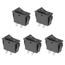 5Pcs Snap in Boat Rocker Switch ON/Off 2 Pin 12V 250V/15A 125V/20A Rocker Tog...
