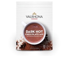 Valrhona Premium Dark Hot Chocolate Sweet Mix. Rich Smooth  Full of Dark Choc...
