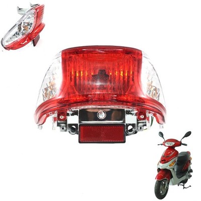 SPORT RÜCKLICHT RÜCKLEUCHTE für BAOTIAN TRIBAL SCOOTER CAPRIOLO JINAN QM50QT-6A