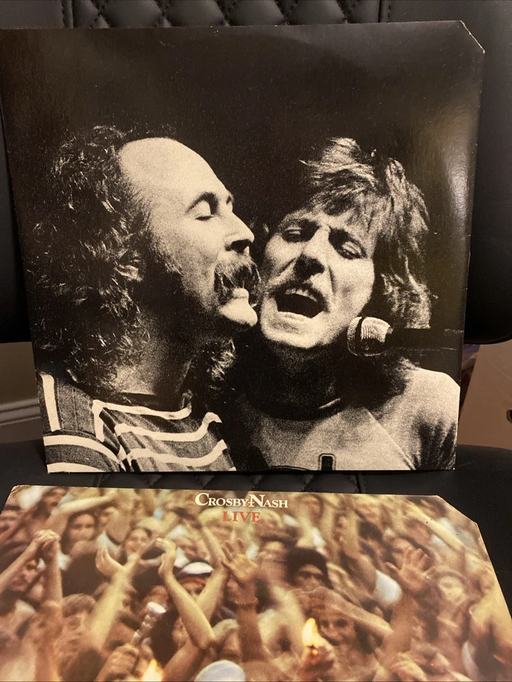 CROSBY NASH ‎– Live LP 1977 ABC Records – AA 1042 w/Inner - Image 3 of 4