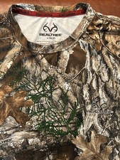 REALTREE Scent Control Camo Long Sleeve Size S 34-36
