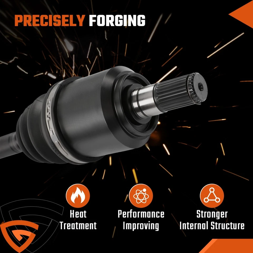 Par de ejes delanteros CV para Hyundai Sonata 2015-2019 2016-2020 Kia Optima 2,4 L Foto 4 de 4