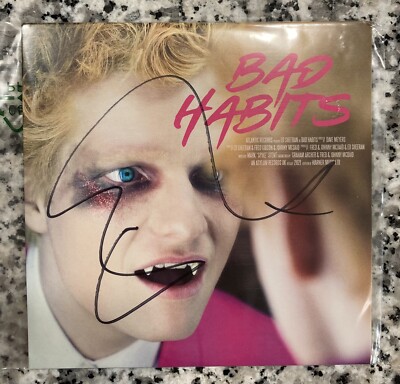 Ed Sheeran Bad Habits Auto Signed CD Single BRAND NEW SEALED w/COA