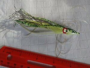 Octopus Squid Jig Fishing Lure Trolling Saltwater Bait Lure. Soft squirt.