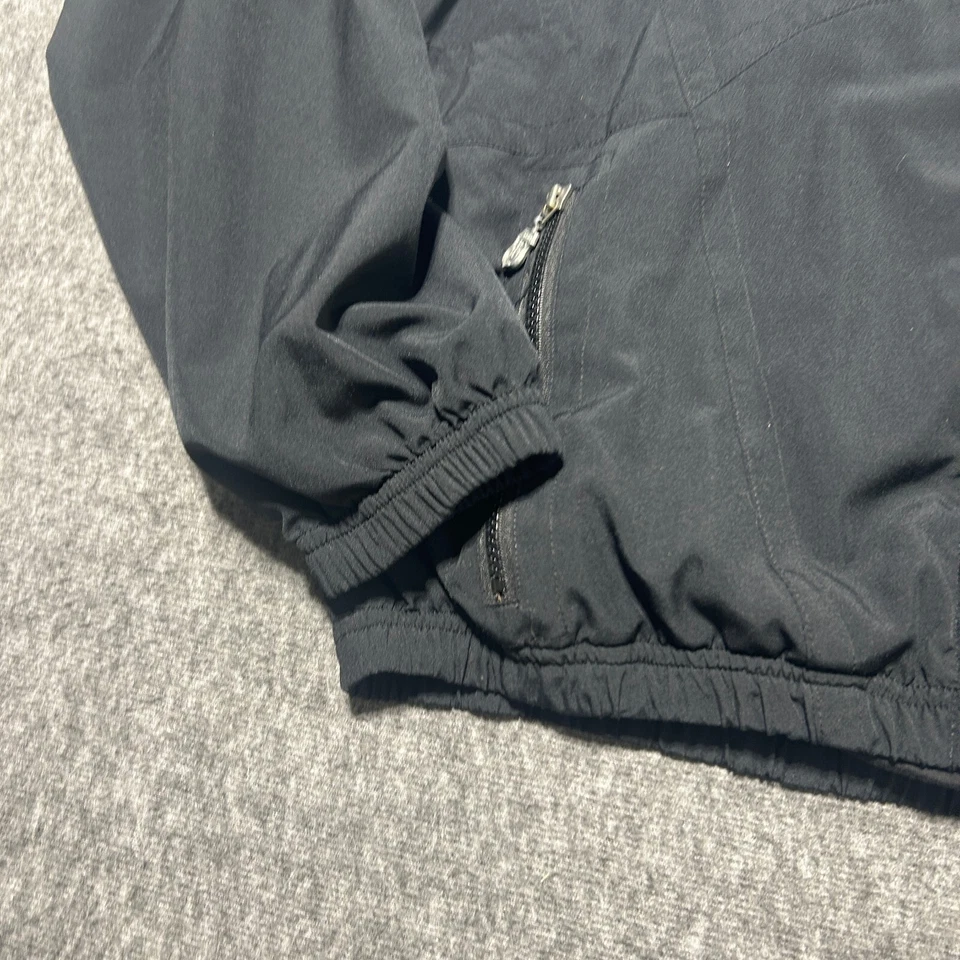 Kaelin Windbreaker Jacket Medium Black 90’s Full Zip Womens - Image 2 of 4