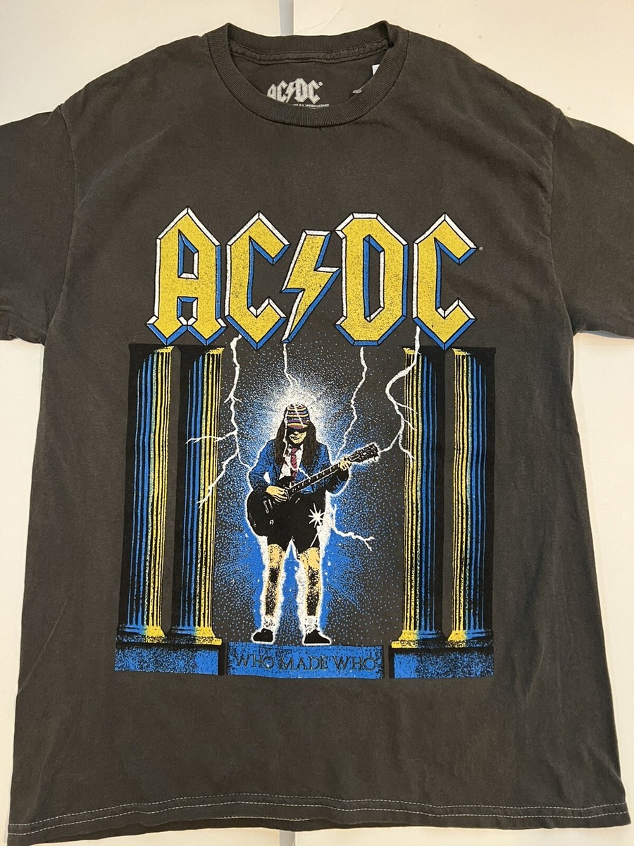 80s ACDC WHO MADE WHO TOUR Tシャツ Vintage AC/DC Who Made Who Tour T-shirt - Etsy