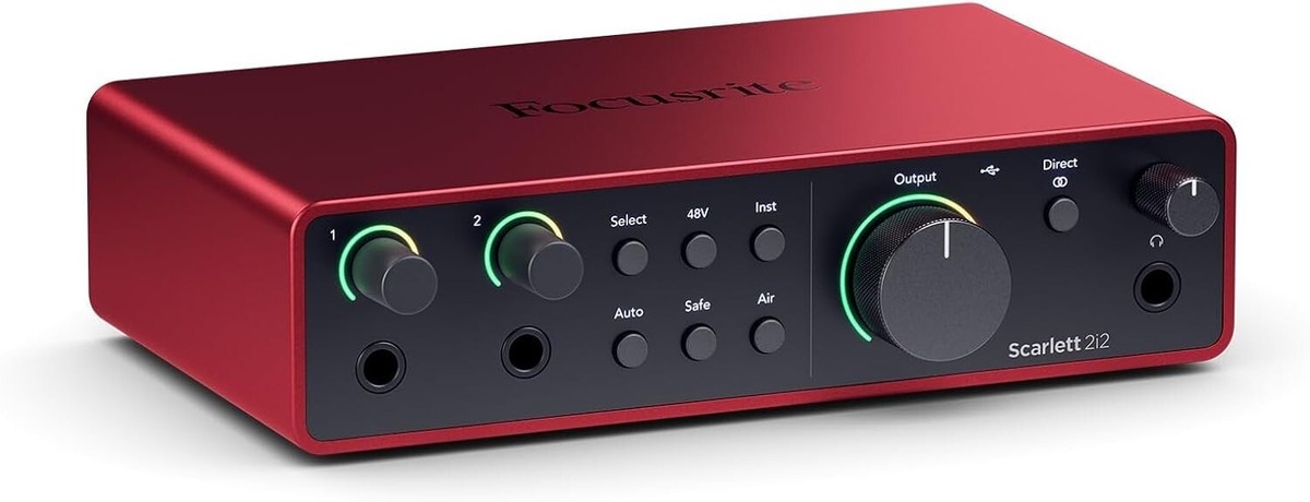 Focusrite Scarlett 2i2 4th Generation Audio Interface JAPAN