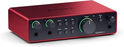 Focusrite Scarlett 2i2 4th Generation Audio Interface JAPAN NEU
