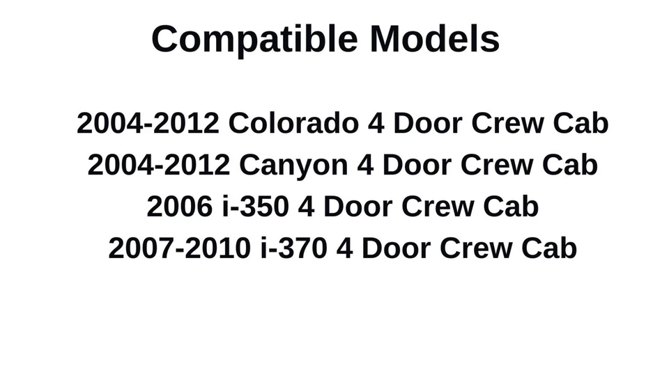 Fit 04-12 Chevy Colorado GMC Canyon Crew Passenger Right Rear Door Window Glass - Imagem 4 de 4