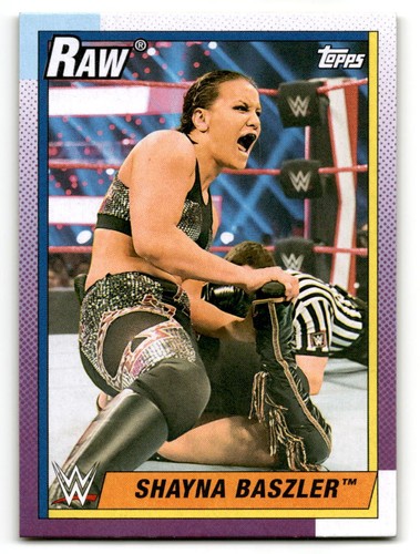 2021 Topps Heritage WWE Base Inserts Stickers Allen Ginter Speaks Pick Your Card - Picture 77 of 340