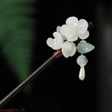 Ebony Hairpin Clip Chinese Style Decorative Headwear Handmade Retro Originality
