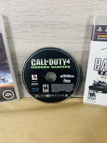 Ps3 Lot Of 5 Games Battlefield And Modern Warfare Tested! - Picture 4 of 5