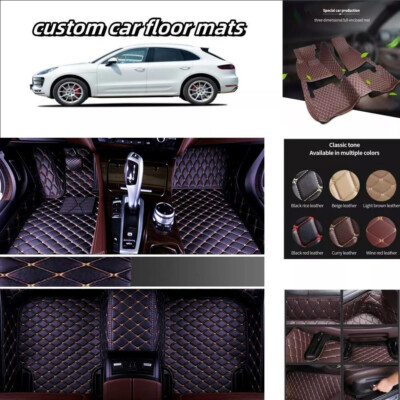 For Kia Rio Forte Optima Seltos Sportage Soul Sorento K5 Spectra Car Floor Mats