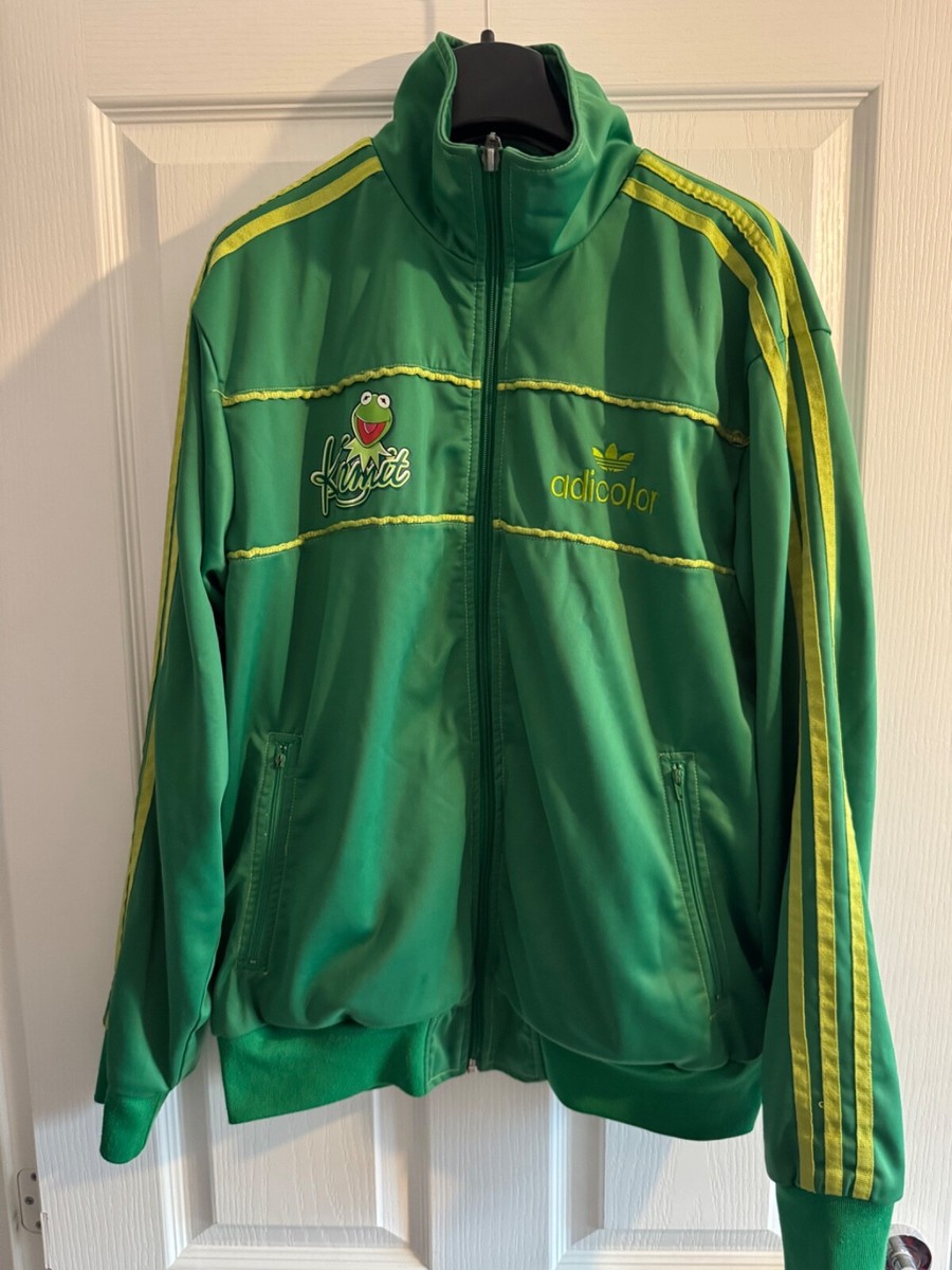Vintage Adidas Adicolor Kermit The Frog G4 Limited Jacket Mens