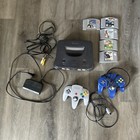 Nintendo 64 Game Console N64 With 5 Games, 2 Controller, And Hookups Tested