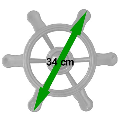 Volante de Juguete con Rueda de Barco Pirata para casa del árbol, casa de Juegos al Aire, Juego de Columpio, Accesorios para Patio de Juegos (Roja Volante de Juguete con Rueda de Barco Pirata para casa del árbol, casa de Juegos al Aire, Juego de Columpio, Accesorios para Patio de Juegos (Roja