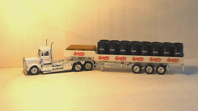 Budweiser Pritschen-SZ Kenworth Fässer und Palette Modelltruck Werbetruck  H0
