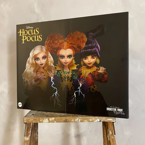 Disney's Hocus Pocus Skullector Monster High Dolls Sanderson Sisters [IN-HAND]