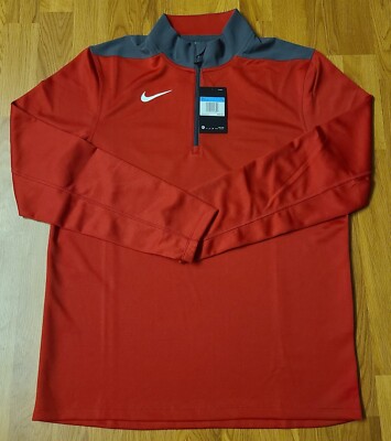 nike red jacket shirts & tops