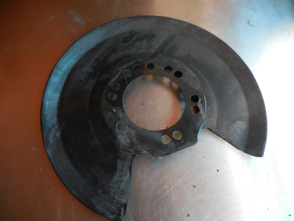 Protector contra salpicaduras de freno Jaguar X-Type 2005-2008 placa deflector polvo conductor trasero izquierdo Foto 2 de 4