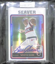 2005 Topps Finest Retired Signature Refractor Autograph #TA-TS Tom Seaver  20/25