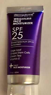 dermedicine moisturizer spf