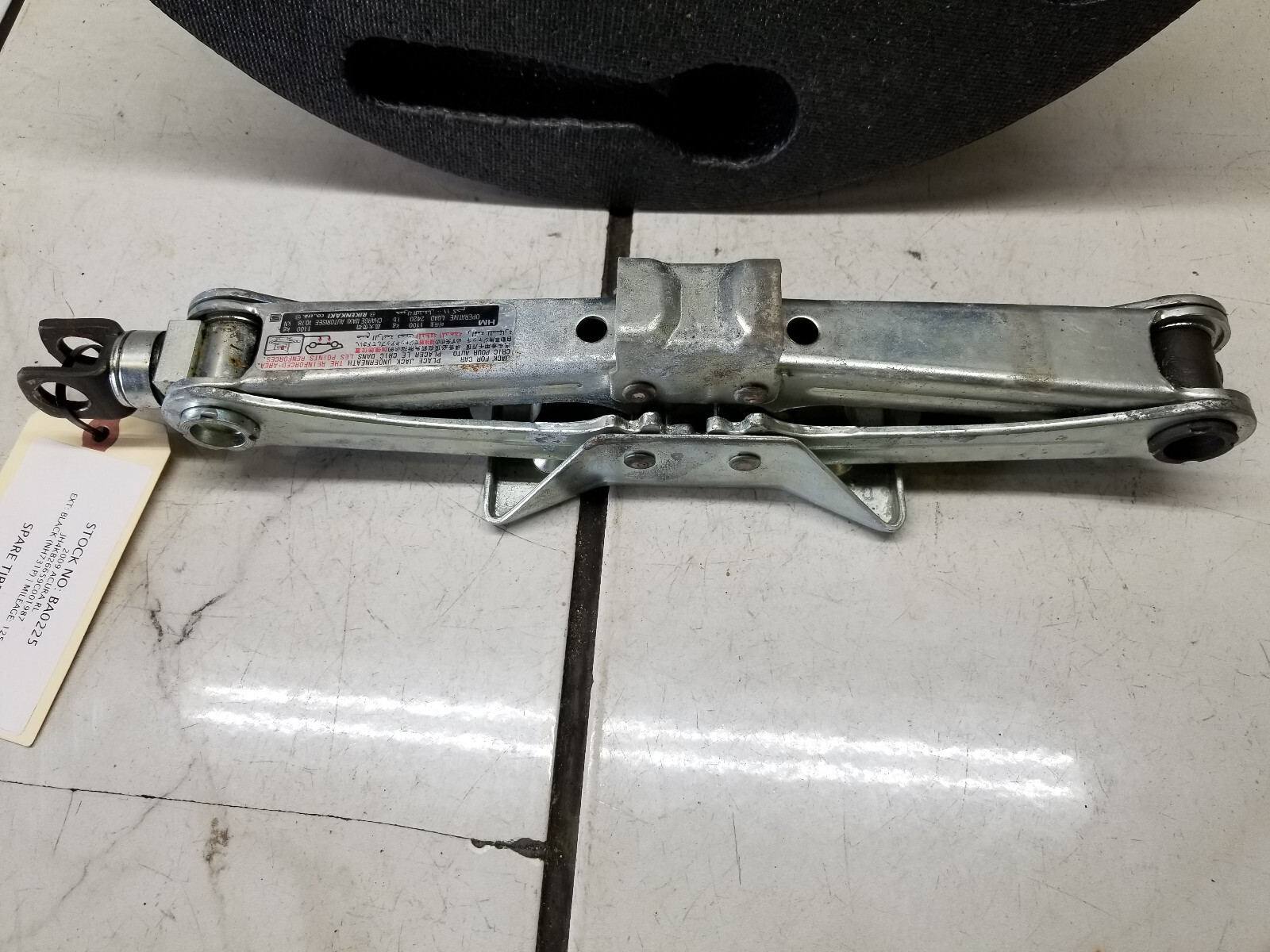 2009 ACURA RL SPARE TIRE JACK eBay