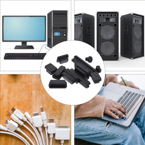 5 Sets Computer Port Stopper Laptop Zubehör Computer Stecker - Afbeelding 6 van 12