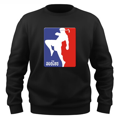FISTFULL  Herren Sweatshirt ''Muay Thai'' Pullover Pulli Sweater Thaiboxen MMA