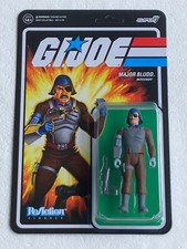 Super7 GI Joe Reaction Figure Wave 2 MAJOR BLUDD COBRA MERCENARY NM M