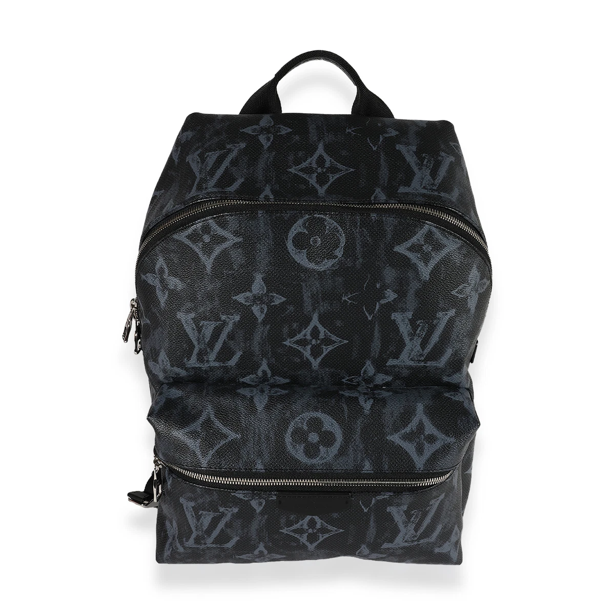 LOUIS VUITTON Discovery Monogram Eclipse Backpack Bag Black