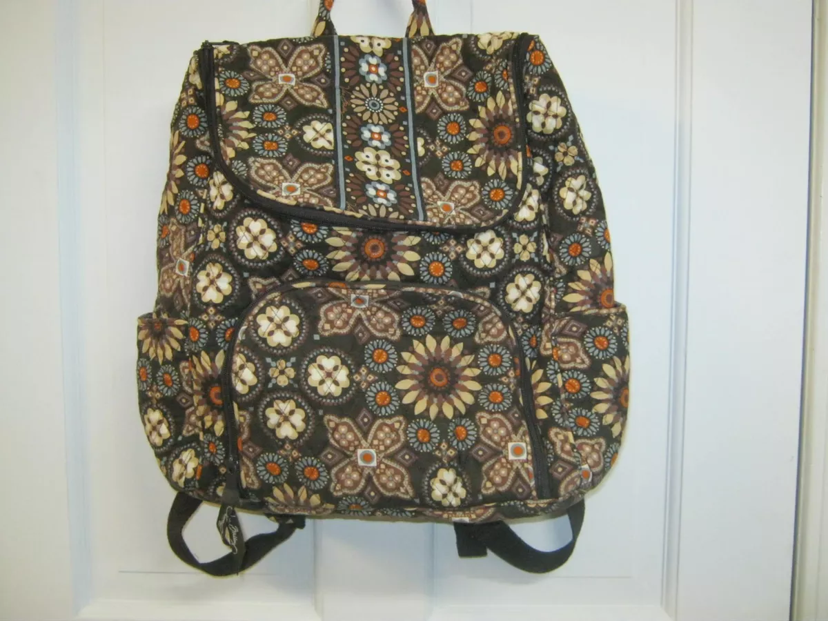 Vera bradley double zip backpack cheap