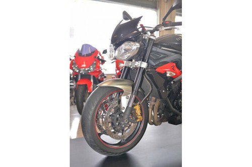 Titanium Front Fender Triumph Street Triple 675 D67LD 2011-2012 - Picture 6 of 10