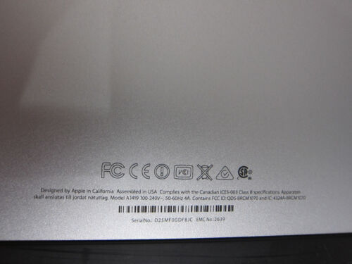 iMac 27" A1419 3.5GHz i7, Late 2013 with 32GB/500 fusion SSD, GTX 780M - Picture 17 of 17