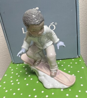 Lladro 8263 This is Fun! RETIRED! Mint! Original Green Box w/ Sleeve! L@@K! Rare