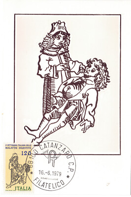 1979 CS Annullierung 16.6 '' Maximum - 1. italienische Woche Verdauungskrankheiten ''