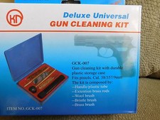 Gun Cleaning Kit 9mm .38, 357 Caliber 5 Pieces in Carrying Case