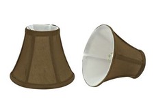 Aspen Creative 30049-2A Small Bell Shape Chandelier Clip-On Lamp Shade Set 2...