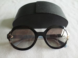 prada round frame sunglasses