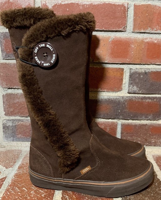 vans fur lined boots