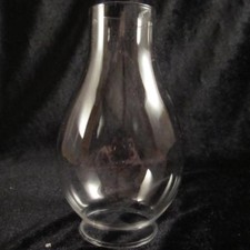2"  base Glass Chimney / for Den Haan Gimbel, Cuddy, Dual, and #2 hinge burners